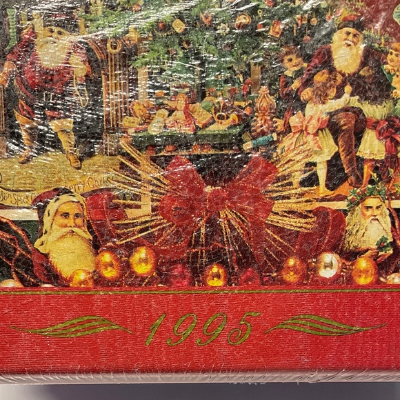 Hallmark Victorian Santas 1995 Second In A Series Sealed Collectible Tin - Picture 2 of 11